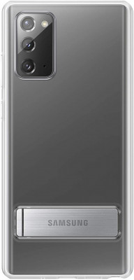 Husa de protectie Samsung pentru Galaxy Note 20, Protective Standig Cover, Transparent foto