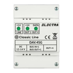 Doza derivatie video DAV.4SG Classic 4 iesiri - ELECTRA DAV.4SG