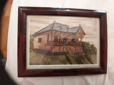 goblen manual &amp;#039;&amp;#039; casa la tara &amp;#039;&amp;#039; inramat foto
