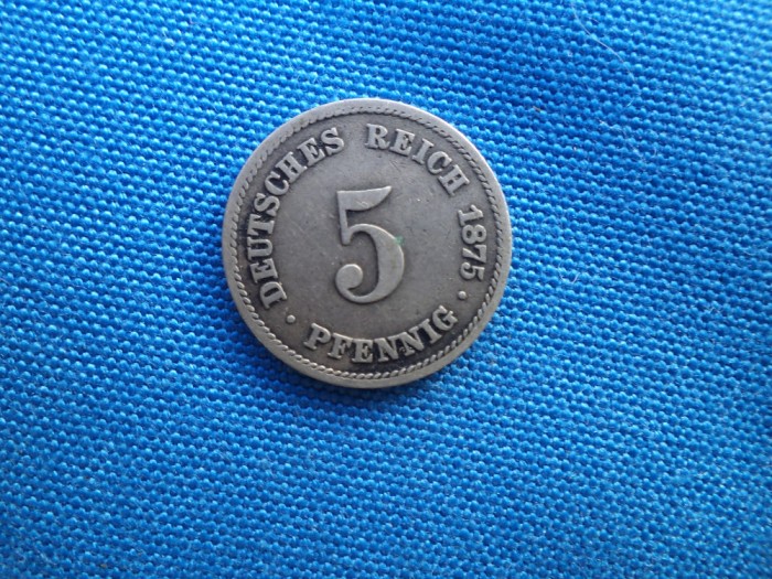 5 PFENNIG1875/A DEUTSCHES REICH