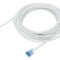 Cablu patch U/FTP 6a 5m 32AWG LSZH alb placare aurit