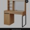 Birou Micke Ikea crem