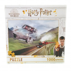 Puzzle 1000 Piese Harry Potter- Masina Zburatoare