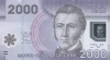 Bancnota Chile 2.000 Pesos 2014 - P162d UNC ( polimer - vezi descriere )