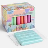Plastilină Multicolor 8 Culori Pastel &ndash; Material Creativ, CMCLASS
