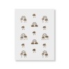 Sablon Perete vopsire, tencuiala 900x600x0.7mm Rainbow Clouds Refolosibil, model MXSP7136, Oem