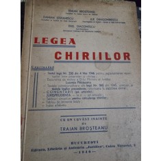 Traian Brosteanu, Damian Stefanescu, Ilie Dragomirescu, Emil Diaconescu - Legea chiriilor
