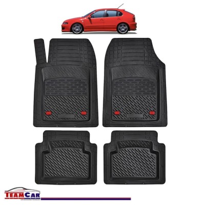 Covorașe Auto TeamCar&amp;reg; Tip Tăviță Compatibile Seat Leon Mk1 (1999&amp;ndash;2006) - Hatchback foto