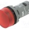 Lumină de control ABB 22mm roșie
