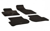 Covorase Auto Cauciuc VW Golf Plus (2004-2009) Umbrella, Set 4 Bucati, Gri Carbon, Anti-Alunecare, Bordura Inalta