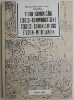 Muzeul de arta Arad. Studii-Comunicari foto