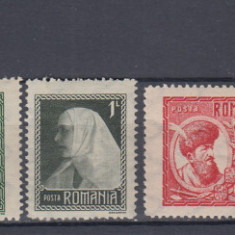 ROMANIA 1922 LP 73 INCORONAREA REGELUI LA ALBA IULIA SERIE MNH