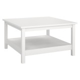 Cumpara ieftin Masuta DTD/MDF alb Paris 81x81x45 cm