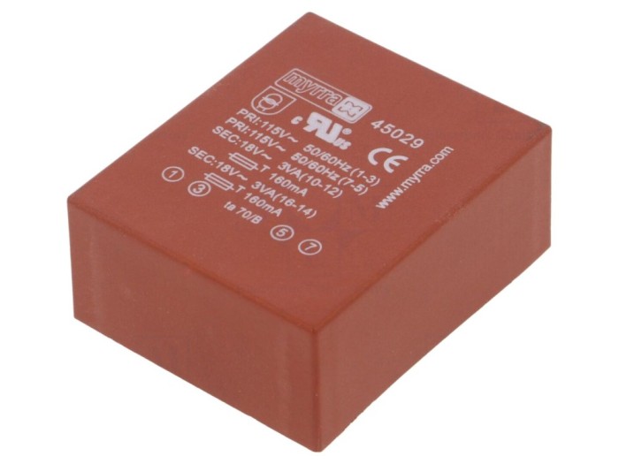 Transformator &icirc;ncapsulat 6VA 18V