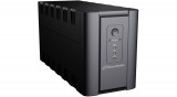 PowerWalker 1200 VA/600 W, 220/230/240 VAC, 50-60 Hz, 6 x IEC, RJ-11/RJ-45, USB