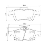 Placute frana Ford Focus 3 Box / Estate 02.12-, Focus 3 Saloon 07.10-02.20, Focus 3 Turnier 07.10-02.20, Focus 3 Van / Liftback 01.11-, Focus 3 07.10