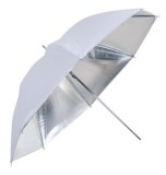 Cumpara ieftin Umbrela studio reflexie silver - white 91cm