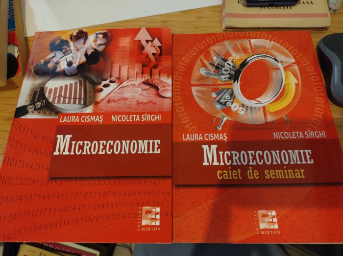 Microeconomie + Caiet de seminar. Laura Cismaș, Nicoleta S&icirc;rghi