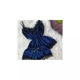 Cumpara ieftin Set Pijama de Dama 2 Piese din Catifea Bluemarin