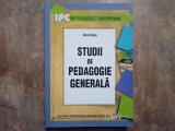 Studii de Pedagogie Generala - Sorin Cristea, 2009