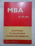Cumpara ieftin MBA IN 10 ZILE - STEVEN SILBIGER