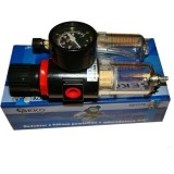 Mini filtru , regulator si lubrificator de aer 1/4