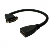 Adaptor HDMI 4K60Hz M-M 0.2m, HI-HDFFW-0020-SW, HICON