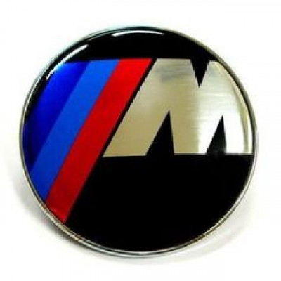 Emblema cheie BMW M Power 11mm silicon logo sigla autoadeziva foto