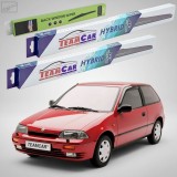 Cumpara ieftin Ștergătoare Suzuki Swift MA 3 Uși 1996-2003 | Set Față și Spate Hibrid &ndash; TeamCar&reg;