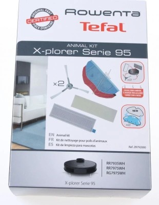 SET ACCESORII ANIMAL KIT ASPIRATOR ROBOT X-PLORER S95 ZR792000 Rowenta GROUPE SEB foto