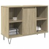 VidaXL Dulap pentru baie, stejar sonoma, 80x33x60 cm, lemn compozit
