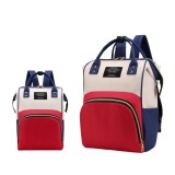 Rucsac multifunctional pentru mamici si bebelusi, marime universala 44 x 26 x 17 cm Culori mixate