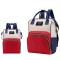Rucsac multifunctional pentru mamici si bebelusi, marime universala 44 x 26 x 17 cm Culori mixate