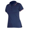 Tricou Bumbac Polo (Dama) / Albastru - Xl