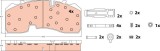 Set placute frana fata