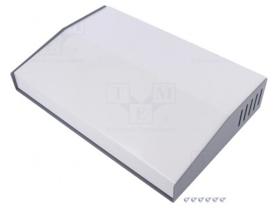 Carcasă desktop oțel gri &amp;icirc;nchis 500mm foto