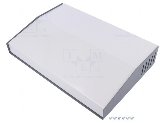 Carcasă desktop oțel gri &icirc;nchis 500mm