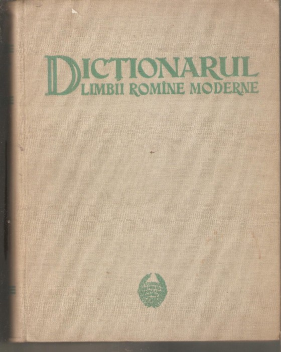 Dictionarul limbii romane moderne