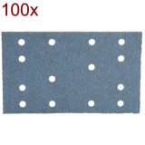 Festool Granat - Foaie abraziva dreptunghi 133x81 mm 14 gauri granulatie 100 100 buc