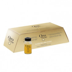 Lotiune concentrata pentru par Oro Therapy Oro Puro Illuminating, 12x10ml foto