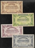 Set Bancnote Ungaria: 10000, 50000, 100000, 500000 Adopengo - Colectie Numismatica