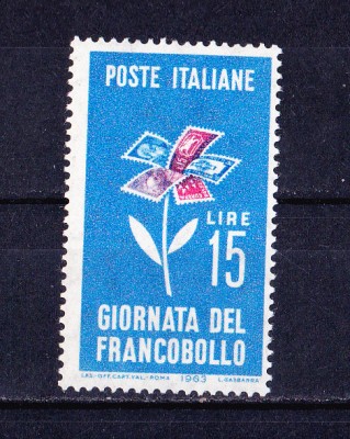 TSV$ - 1963 MICHEL 1155 ITALIA MNH/** LUX foto