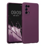 Husa Kwmobile pentru OPPO Find X3 Lite, Silicon, Violet, 57661.187, Carcasa