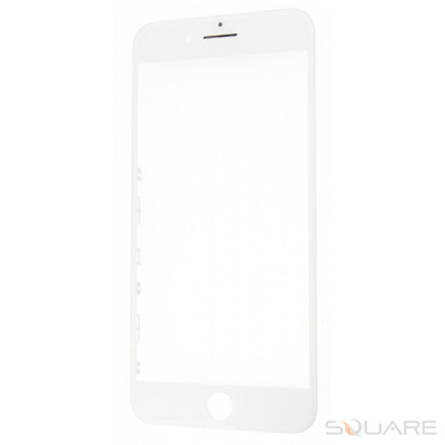 Geam Sticla + OCA iPhone 7 Plus, Complet, White foto