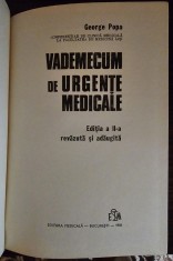 Vademecum de urgente medicale