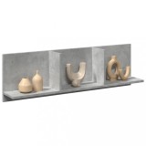 VidaXL Dulap de perete, gri beton, 100x16,5x30 cm, lemn prelucrat