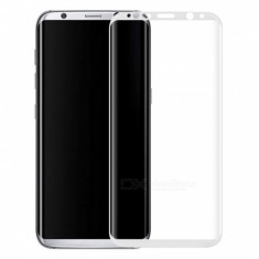 Folie Sticla Samsung Galaxy S8 Plus g955 White Fullcover Tempered Glass Ecran Display LCD foto