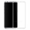 Folie Sticla Samsung Galaxy S8 Plus g955 White Fullcover Tempered Glass Ecran Display LCD