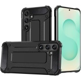 Husa Samsung Galaxy S25 Asteroid GSM Hybrid Armor, negru