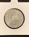Moneda 5 reichsmark 1934 argint Potsdam Garrison